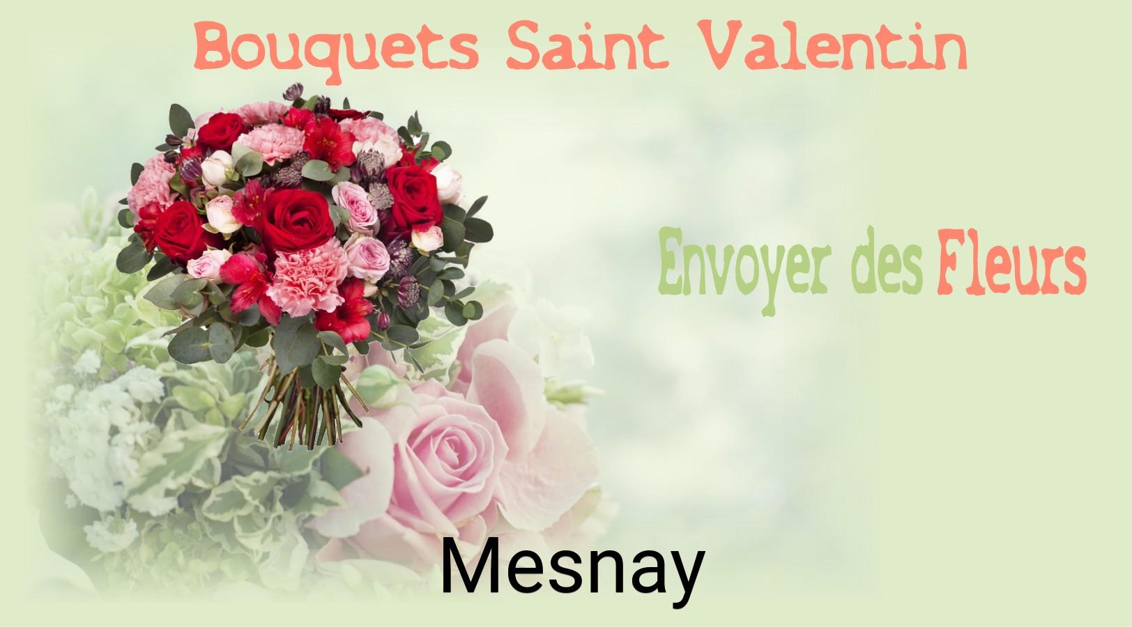 Roses de Saint-Valentin livrées à Mesnay